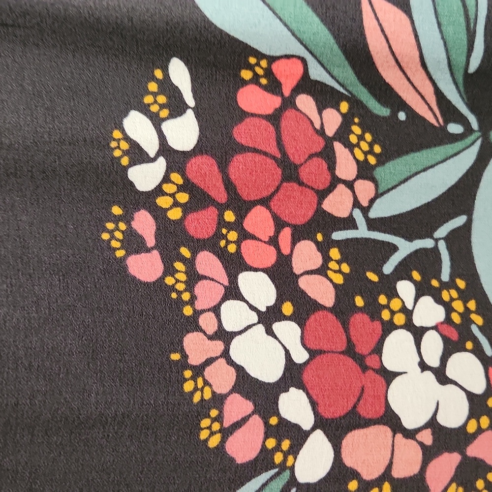 LOFT Black Floral Maxi Dress - Picture 6 of 11